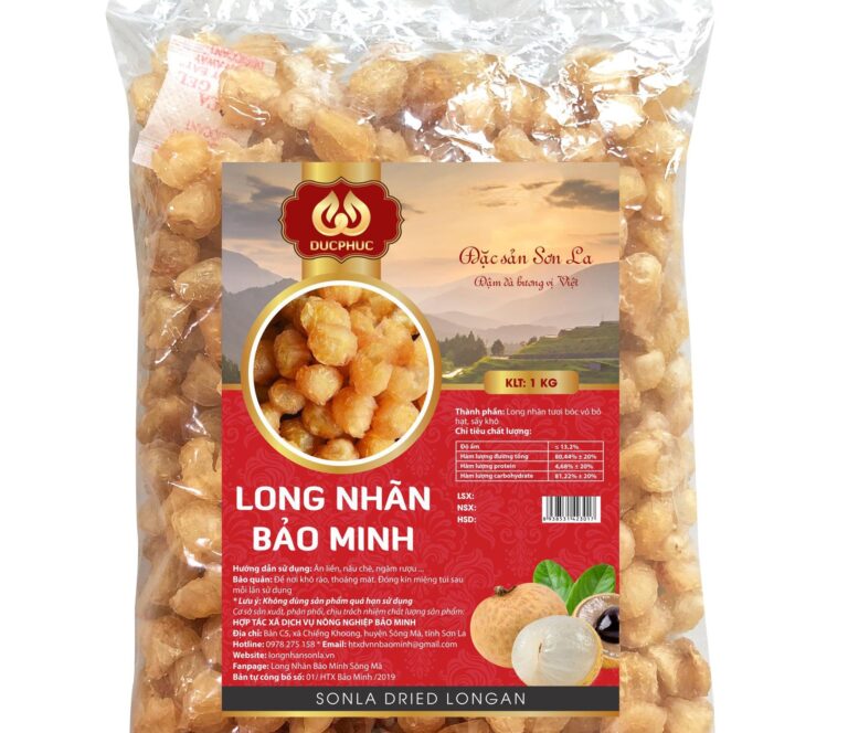 long nhãn Sông Mã - hợp tác xã Bảo Minh tỉnh Sơn La