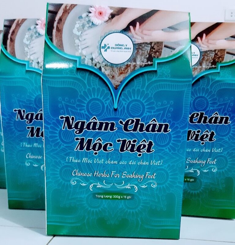 ngâm chân Mộc Việt
