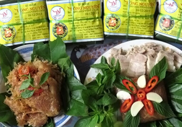 bì mắm Đông Nguyên