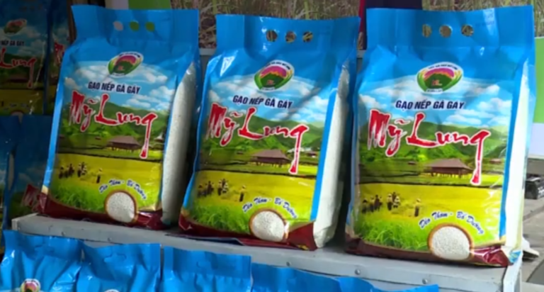 gạo nếp gà gáy Mỹ Lung