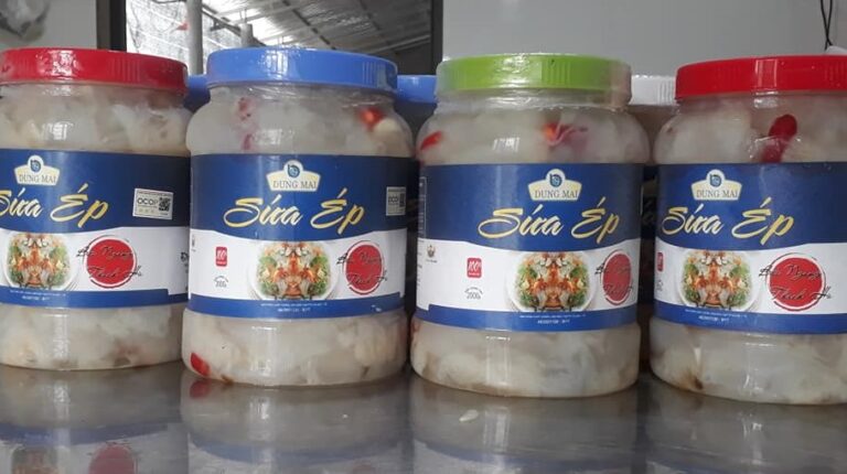 sứa ép Bãi Ngang