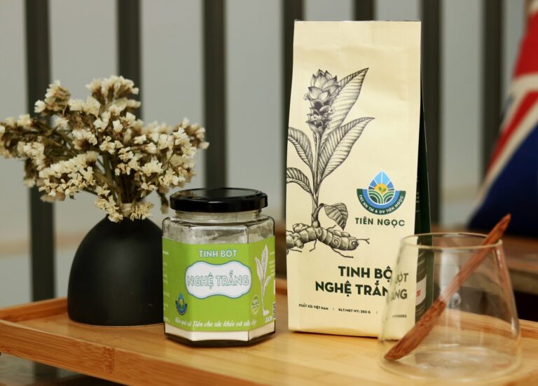 tinh bột nghệ trắng