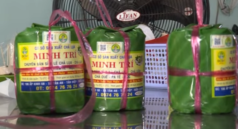 cơ sở chả lụa Minh Trí
