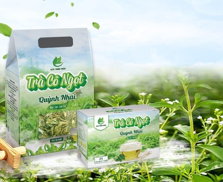 trà cỏ ngọt Quỳnh Nhai