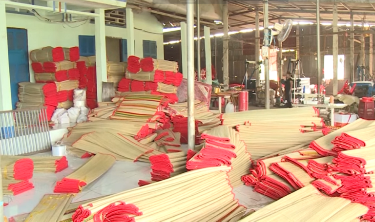 nghề dệt chiếu Cần Đước