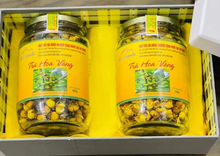 trà hoa vàng bk foods