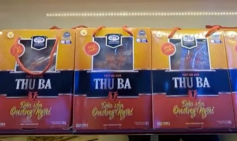 bò khô Thu Ba