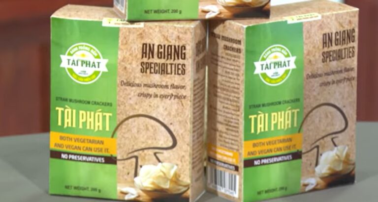 dự án khởi nghiệp - bánh phồng nấm rơm