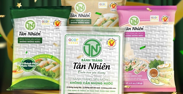 Bánh tráng Tân Nhiên đạt chứng nhận OCOP 5 sao: Niềm tự hào đặc sản Tây Ninh