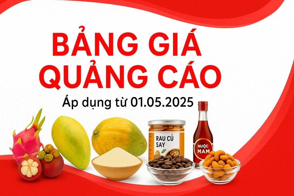 bảng giá quảng cáo trên website dunghangviet.vn năm 2025