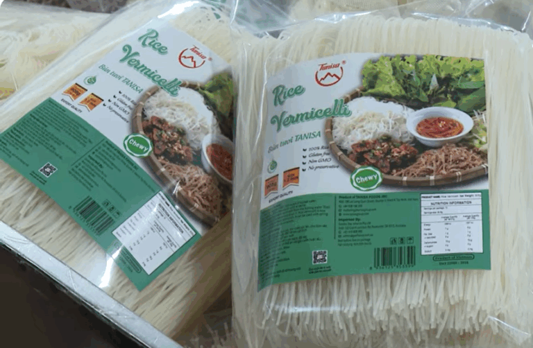 sản phẩm bột gạo Sa Đéc