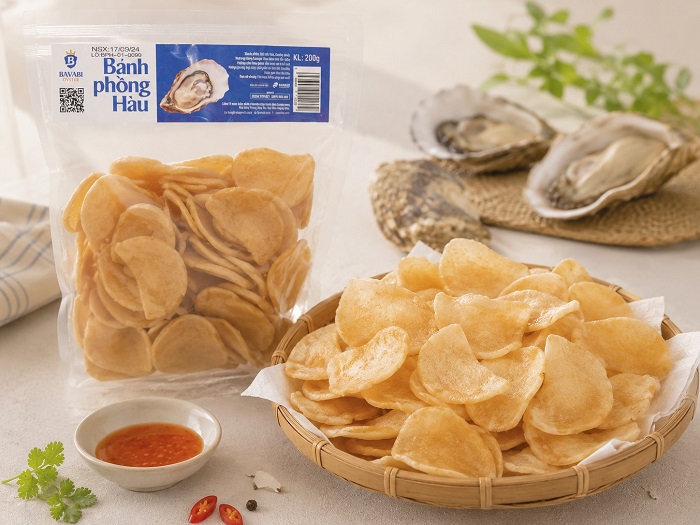 Bánh phồng hàu: Khi đặc sản biển “lột xác” thành món ăn vặt quốc dân