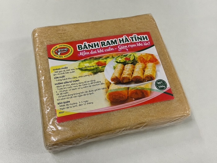 Vỏ ram Hà Tĩnh: Chiếc bánh mỏng gánh cả vị quê ra thế giới