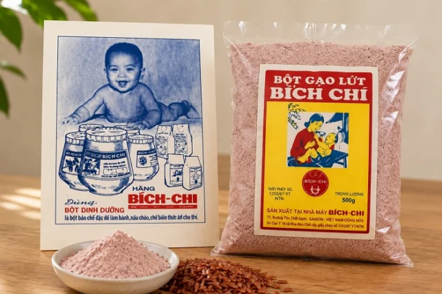 bột Bích Chi - bột gạo lứt